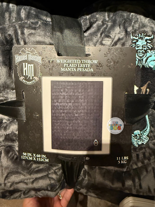 DLR/WDW - The Haunted Mansion - Wallpaper Weight Blanket 50”x60”