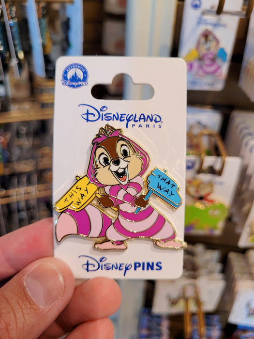 DLP - Alice in the Wonderland Chip in Cheshire Cat Costume Pin