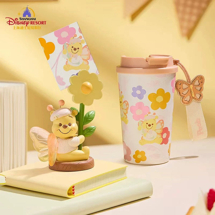 SHDL - Winnie the Pooh with Butterfly Costume Collection x Bobblehead & Memo/ Photo/Picture Clip