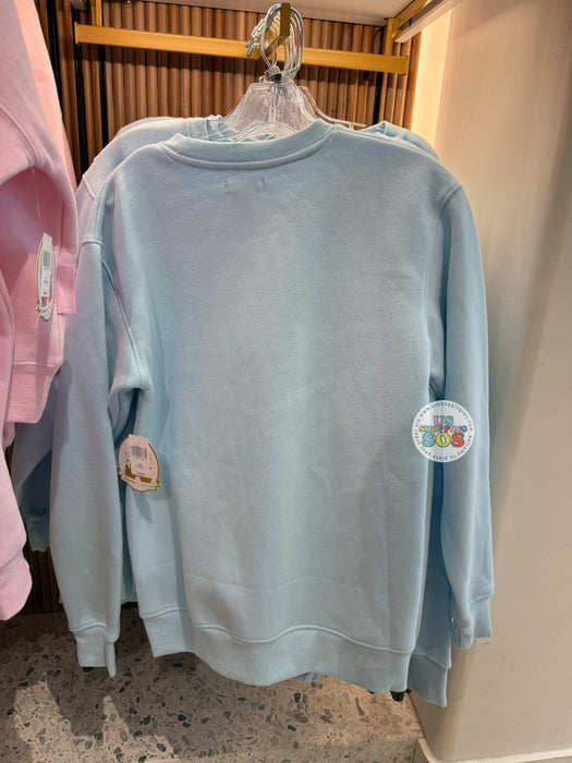 DLR - Stoney Clover Lane - Disneyland Mickey & Friends Baby Blue Pullover (Adult)