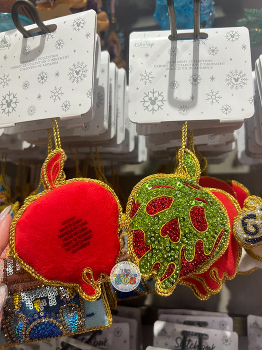 DLR/WDW - Snow White and the Seven Dwarfs - Poison Apple Beaded Bling Bling Ornament
