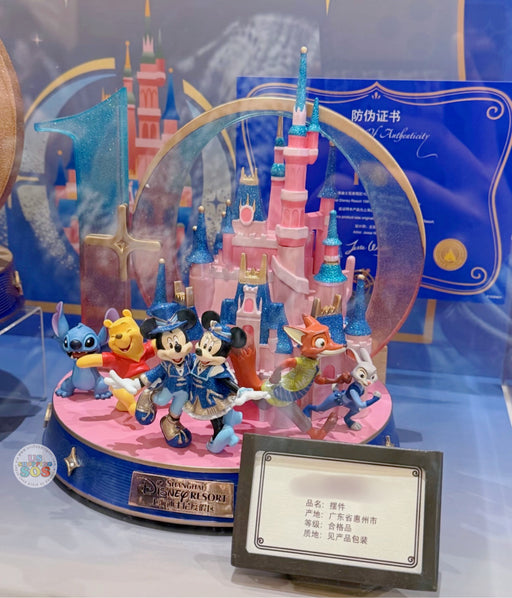SHDL - 2026 Mickey & Friends 10th Birthday Celebration Collection x Mickey & Minnie Mouse, Winnie, Stitch, Judy & Nick Figurre (Colorful)