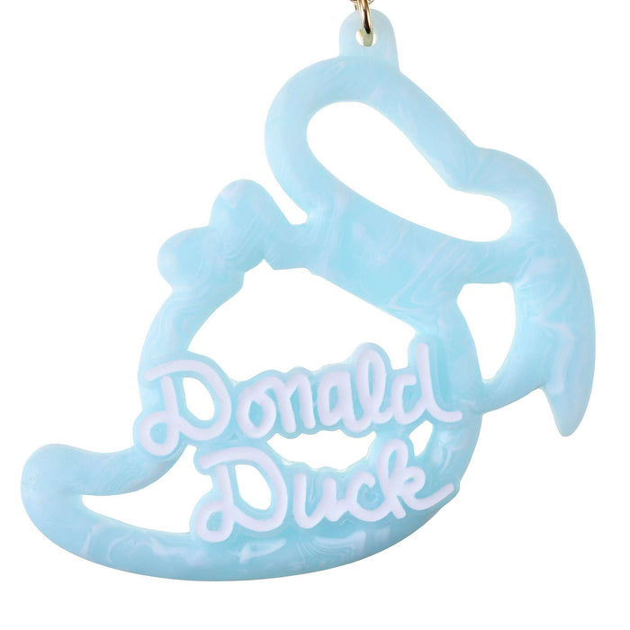 JDS - Key chain Fes x Donald Duck Marble Name Logo Keychain