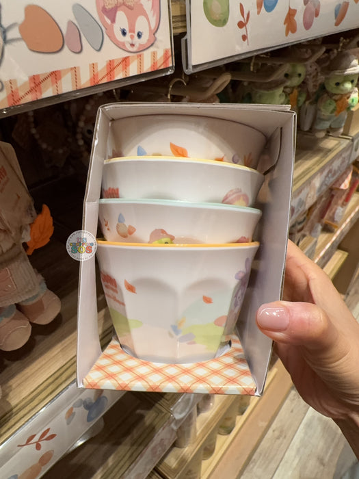 HKDL - 2026 Duffy and Friends Autumn Explorer Collection x Bowls Set of 4