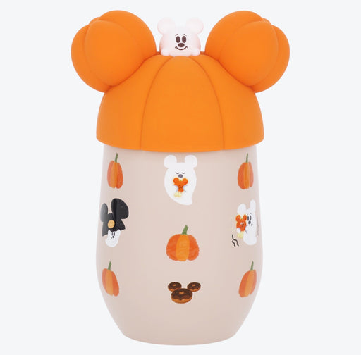 TDR - 2026 Disney Halloween x Mickey & Minnie Mouse 'Scared Ghost & Pumpkin Lantern Collection x Stainless Steel Tumbler (Release Date: Sept 15, 2026)