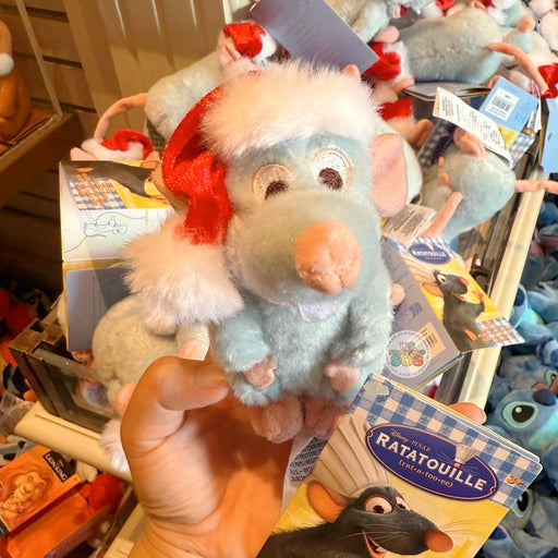 DLP - Ratatouille Remy with Santa Hat Shoulder Plush Toy