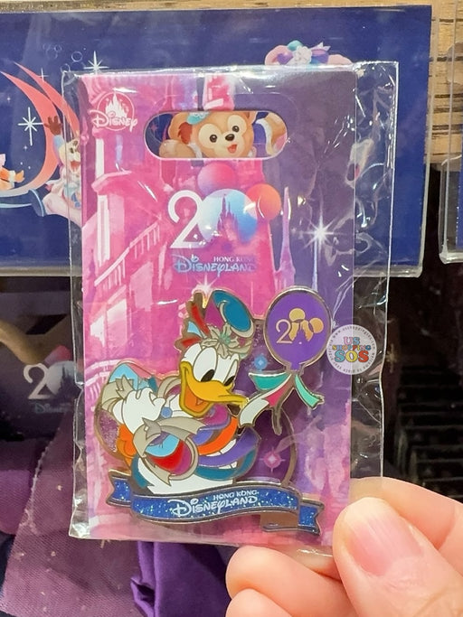 HKDL - 20th Anniversary Grand Celebration - Donald Duck Pin