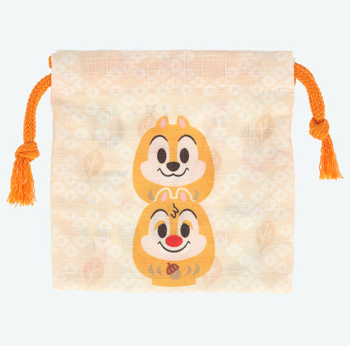 TDR - 2026 Happy New Year Mickey & Friends Collection x Mickey & Friends "Daruma" Drawstring Bags Blind Box (Single Bag) (Release Date: Dec 1, 2025)