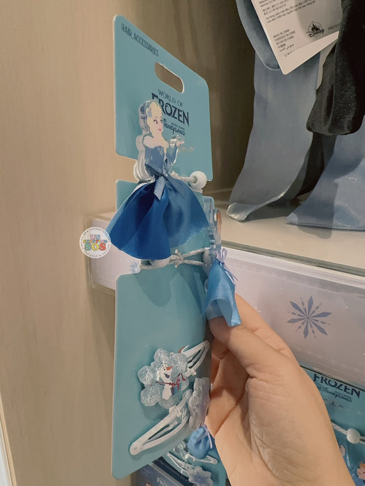 HKDL - 2025 World of Frozen x Anna & Elsa Hair Accessories Set