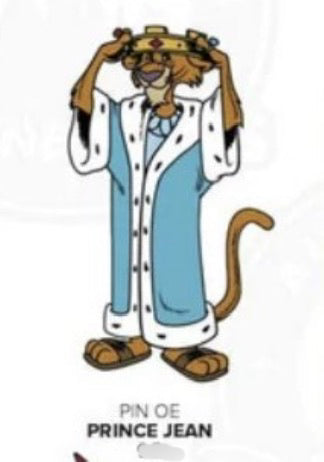 DLP - 2026  Robin Hood Prince John Pin Badge