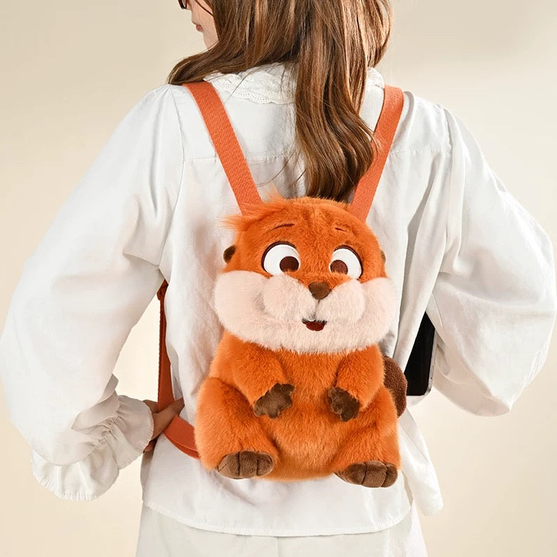 China Exclusive - Hoppers x Mabel Tanaka Plush Toy Shaped Backpack