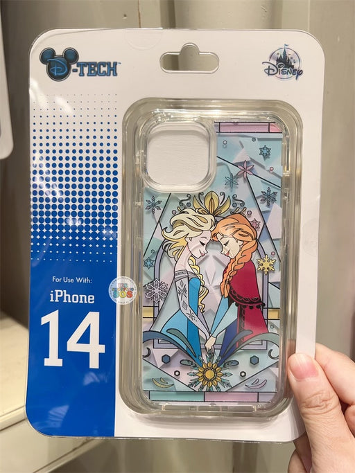 HKDL - Frozen Elsa & Anna Stained Glass IPhone Case