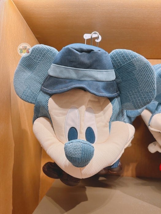 SHDL - 2026 Mickey and Friends Denim City Walk Collection x Big Head Plush Hat - Mickey Mouse