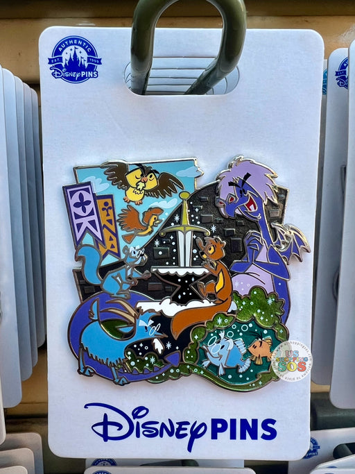 DLR/WDW - The Sword in the Stone Supporting Cast Pin