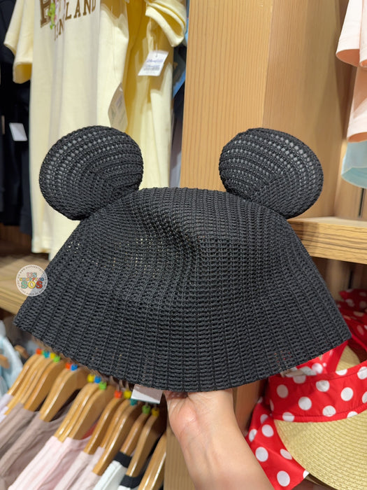 HKDL - 2026 Mickey Mouse Mesh Ear Hat Color: Black