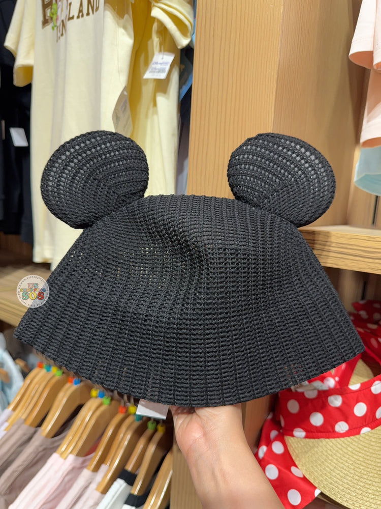 HKDL - 2026 Mickey Mouse Mesh Ear Hat Color: Black