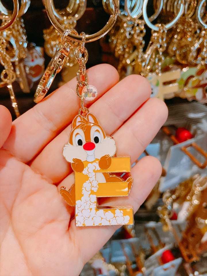 SHDL - Chip, Dale & Clarice English Alphabet ‘E’ Keychain