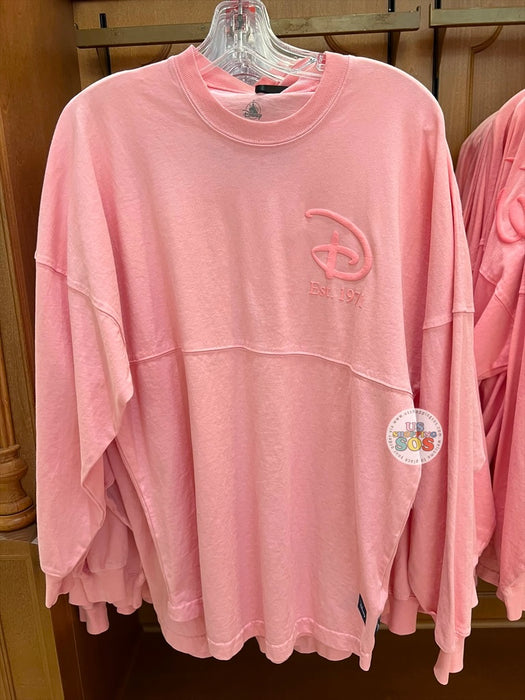 WDW - Spirit Jersey "Walt Disney World" Pink Puffy Ink Baby Pink Pullover (Adult)