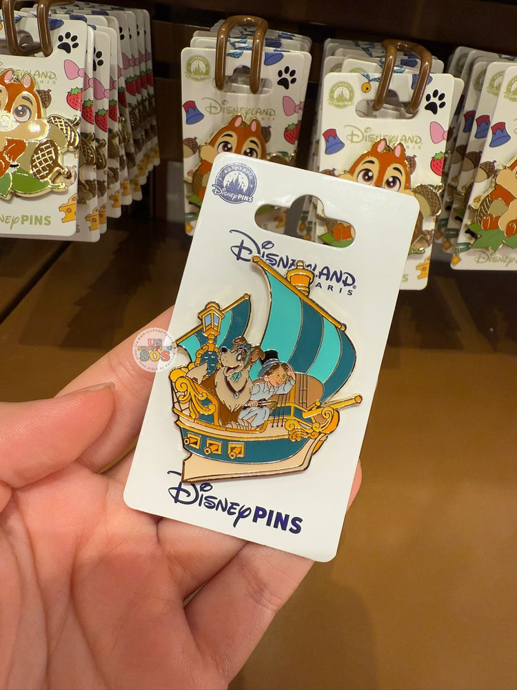 DLP - Peter Pan x John Darling & Nana the Dog Pin