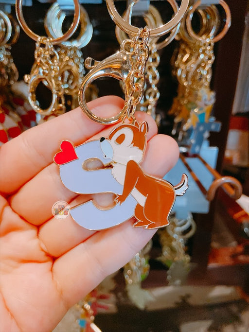 SHDL - Chip, Dale & Clarice English Alphabet ‘S’ Keychain