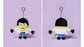 Universal Studios - BTS 🩷 Despicable Me 4 - Jimin Plush Keychain