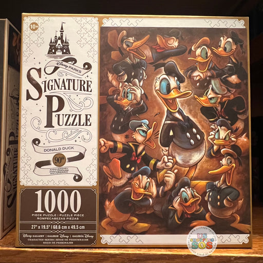 DLR/WDW - Disney Parks Signature Puzzle - 90th Donald Duck 1000 Piece