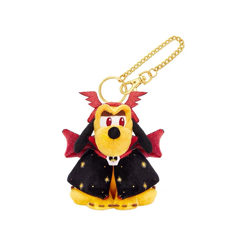 SHDL - 2026 Halloween Mickey and Friends Collection x Pluto Plush Keychain (Release Date: Oct 4, 2026)