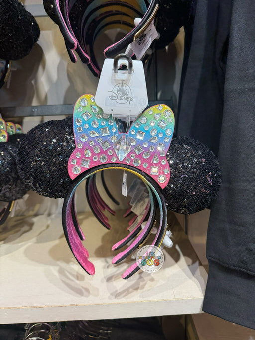 DLR - Disneyland 70th Celebration - Minnie Mouse Sequin Ear Headband