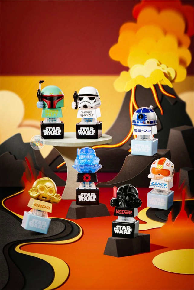 MINISO - Star Wars Keycap Figurines Mystery Blind Box (Release Date: M ...