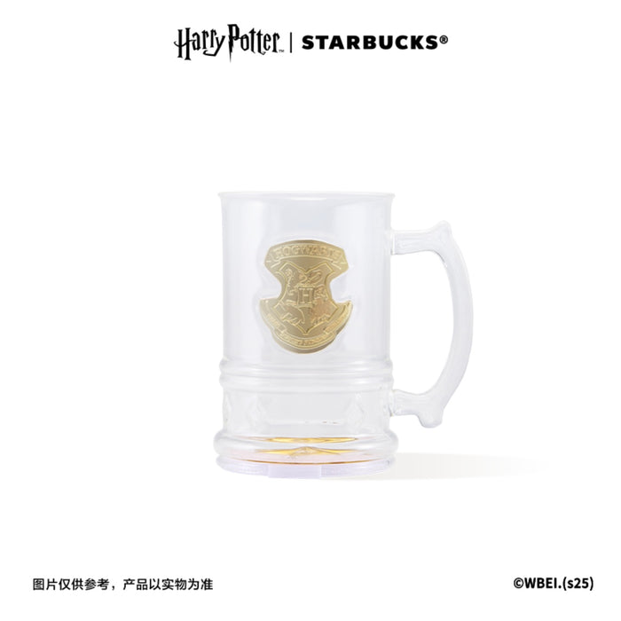 Starbucks China - Harry Potter x Starbucks - Hogwarts Castle Glass with Light-Up Coaster 900ml