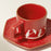 Starbucks China - Andersen's Fairy Tales Silhouette 2023 - 1. Balletina & Ole Lukoie Red Tea Cup & Saucer Set 355ml