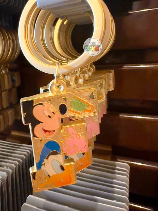 DLR/WDW - Mickey & Friends Alphabet Keychain