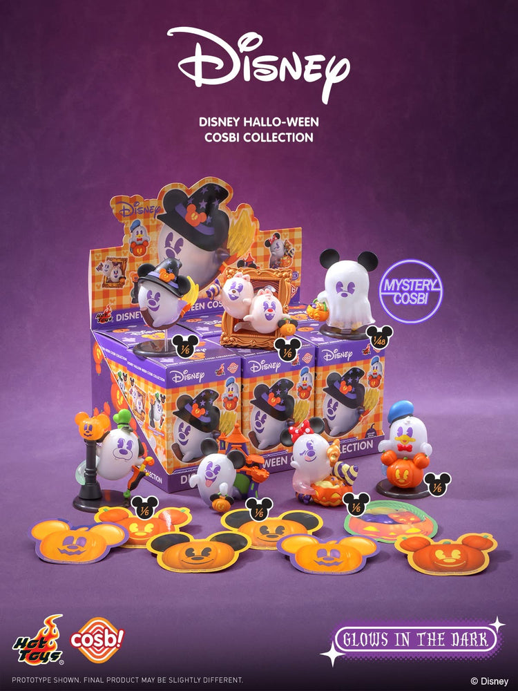 Hot Toy Cosbi - 2026 Mickey & Friends Hallo-ween ‘Glow in the Dark’ Mystery Figure Box