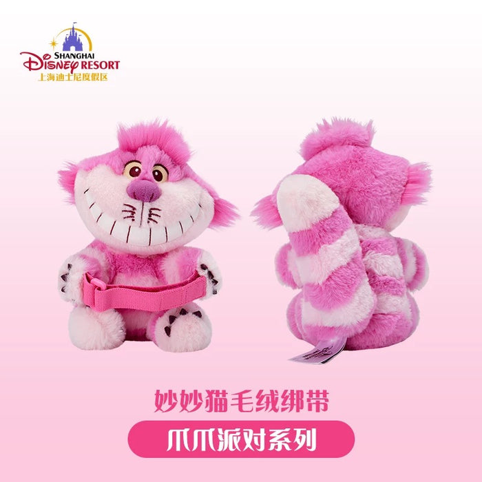 SHDL - Disney Cats "Paw Paw" Party x Cheshire Cat Curtain/Decorative/Arm Plush Toy