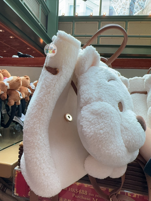 HKDL - White Winnie the Pooh Big Face Backpack
