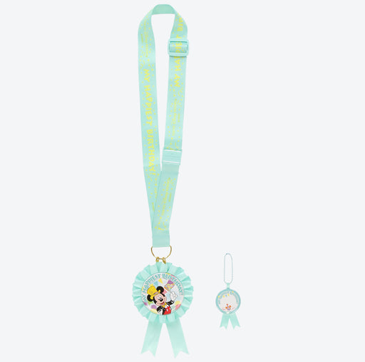 TDR - My Happiest Birthday 2024 x Mickey Mouse Button Rosette with Strap