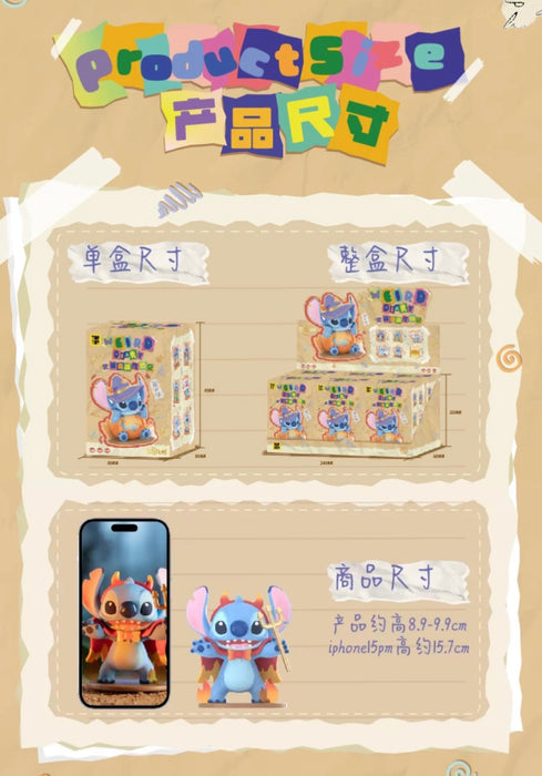 TOPTOY - Disney Stitch Cosplay Party Figure Series Mystery Blind Box