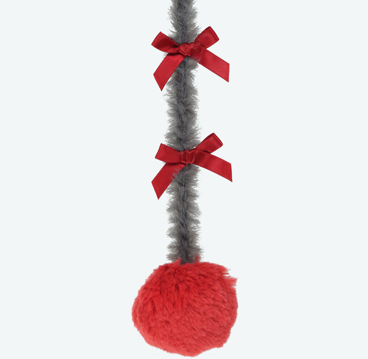 TDR - Disney The Aristocats with Soft Pink & Blue Ribbons Collection x Berlioz Kit Beanie with Pom Pom for Adults