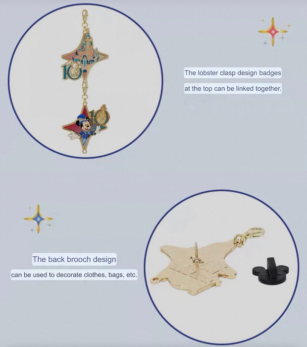 SHDL - 2026 Mickey & Friends 10th Birthday Celebration Collection x DIY Mystery Pin Badge Box (Release Date: Mar 20, 2026)