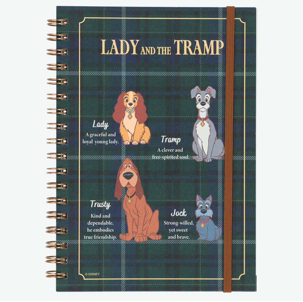 TDR - 2025 Lady & the Tramp Retro & Classic" Collection x Notebook (Release Date: Dec 26, 2025)