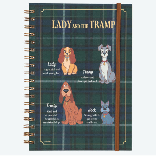 TDR - 2025 Lady & the Tramp Retro & Classic" Collection x Notebook (Release Date: Dec 26, 2025)