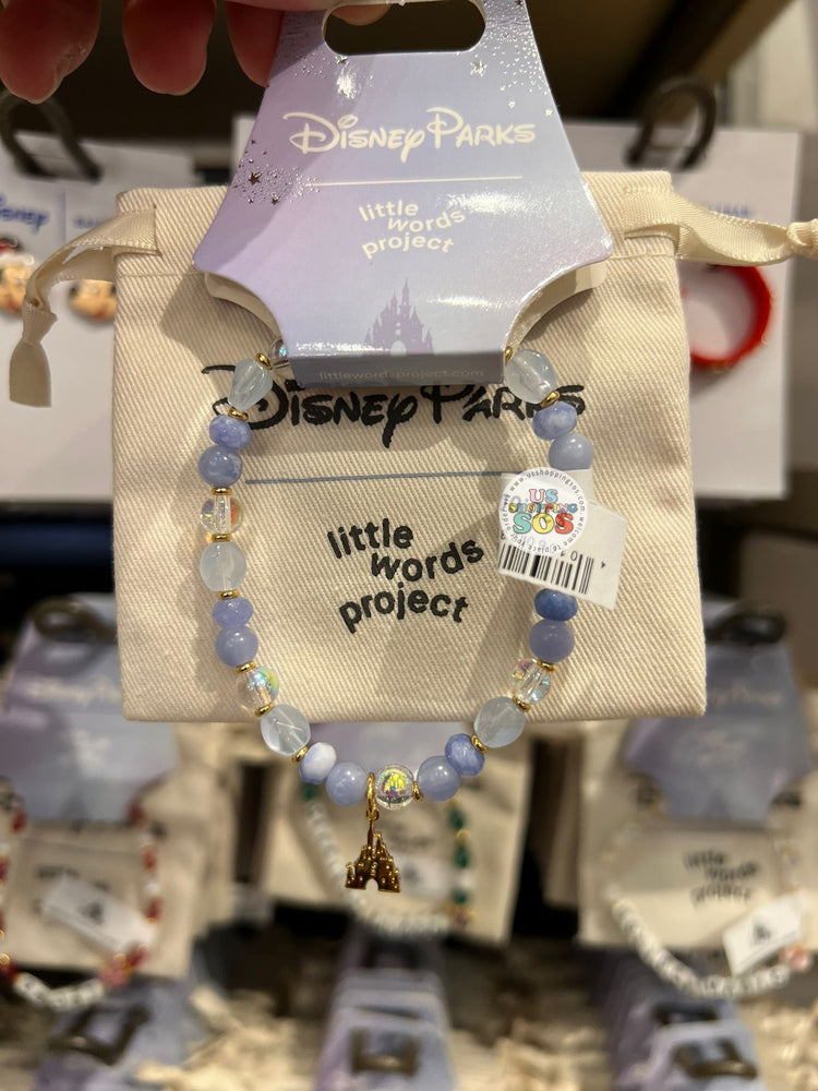 DLR/WDW - Little Words Project - Blue Beads Bracelet