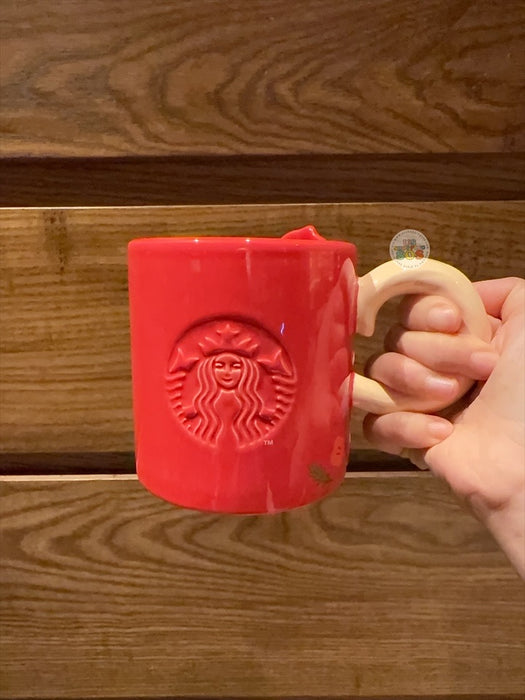 Starbucks Hong Kong- Lunar Grace & Fortune Collection x Happy Pony Jumping over Flowers Ceramic Mug 12oz