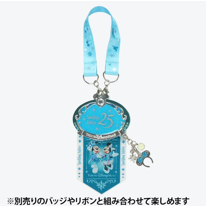 TDR - Tokyo DisneySea 25th Anniversary "Sparkling Jubilee" Badge Collection x Mickey Mouse Charm (Release Date: Apr 8, 2026)