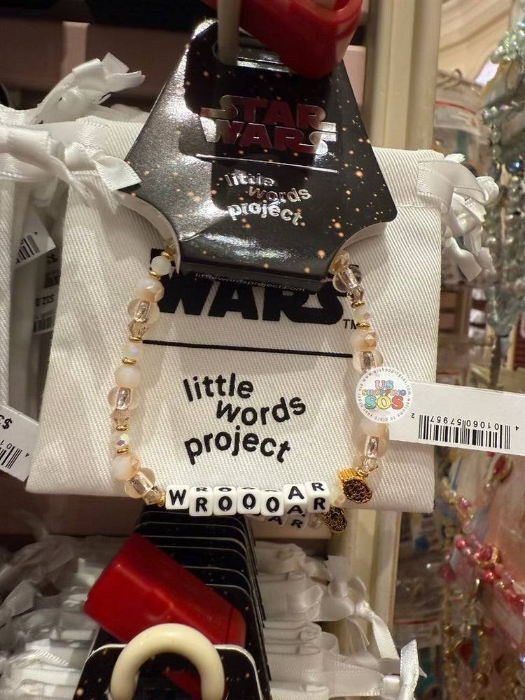 DLR/WDW - Little Words Project x Star Wars Chewbacca “Wroooar” Bracelet
