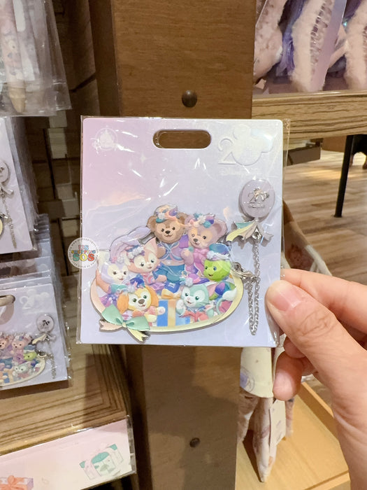 HKDL - 20th Anniversary Grand Celebration - Duffy & Friends Duffy & Friends Jumbo Pin