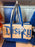 DLR/WDW - Logo Mania 2026 Last Day of Trip Blues - Cobalt Blue Park Logo Canvas Tote Bag
