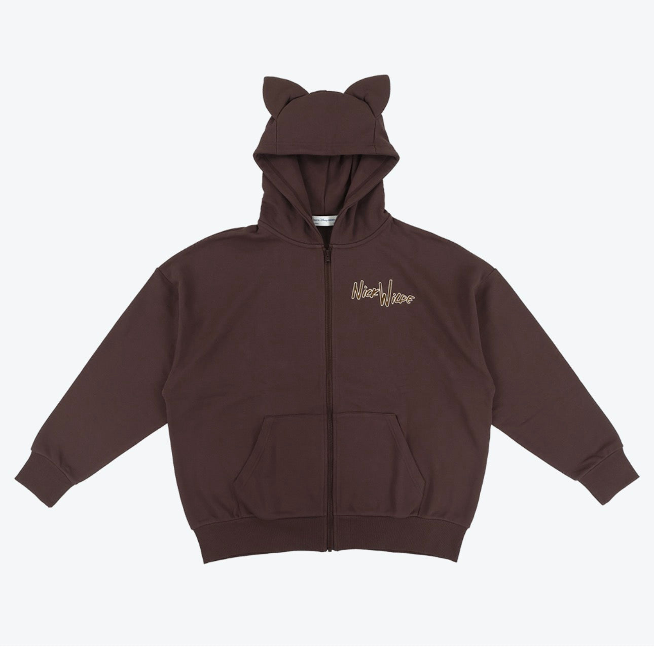 TDR - 2026 Zootopia x Nick Wilde with Ears Zip Hoodies for Adults (Release Date: Oct 8, 2026)