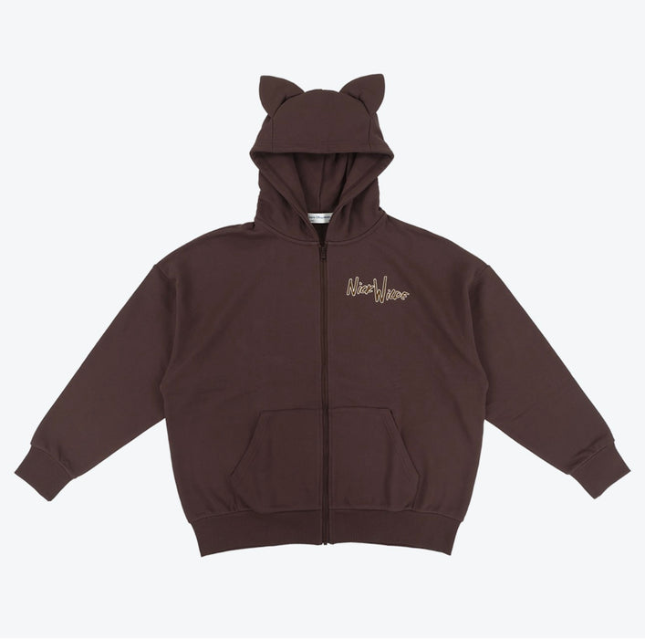 TDR - 2026 Zootopia x Nick Wilde with Ears Zip Hoodies for Adults (Release Date: Oct 8, 2026)