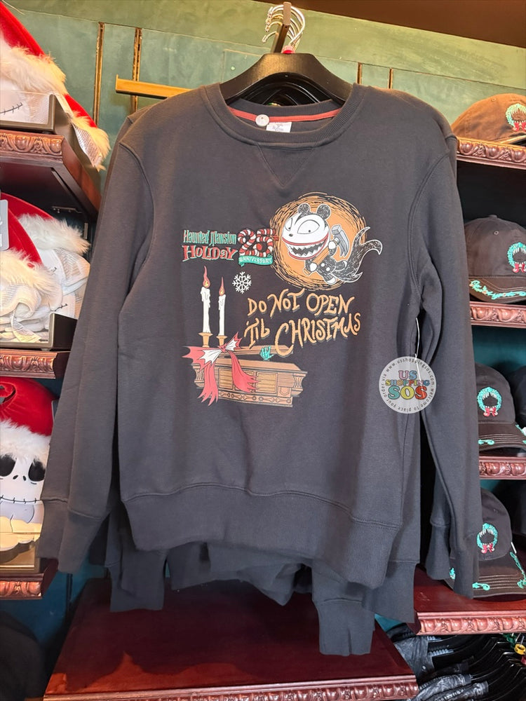 DLR/WDW - Haunted Mansion Holiday 25th Anniversary 2026 - Vampire Teddy Black Pullover (Adult)
